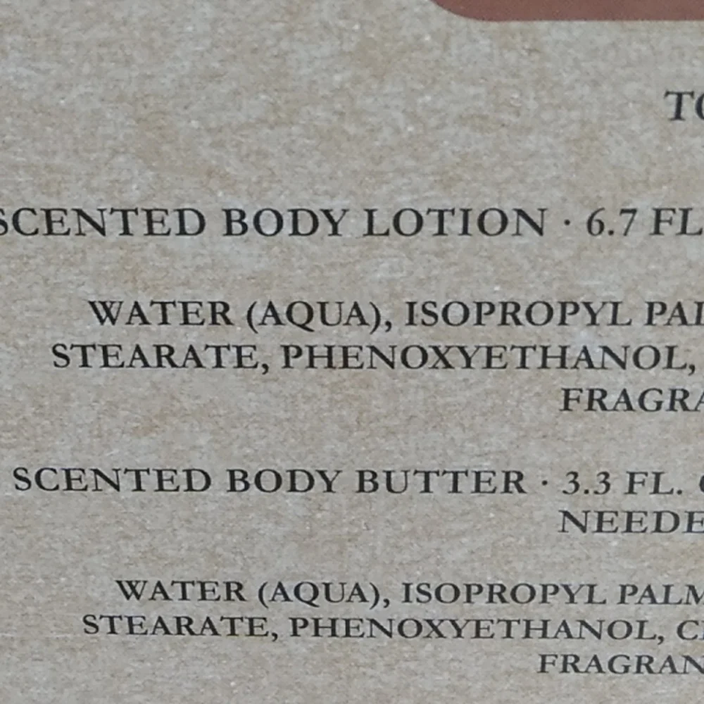 FINAL SALE! NWT Tuscan Hills Vanilla Almond Lotion, Body Butter, Scrub, Wash